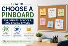 How to Choose a Pinboard for Offices, Schools, and Shared Spaces Choose a Pinboard