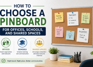 How to Choose a Pinboard for Offices, Schools, and Shared Spaces Choose a Pinboard