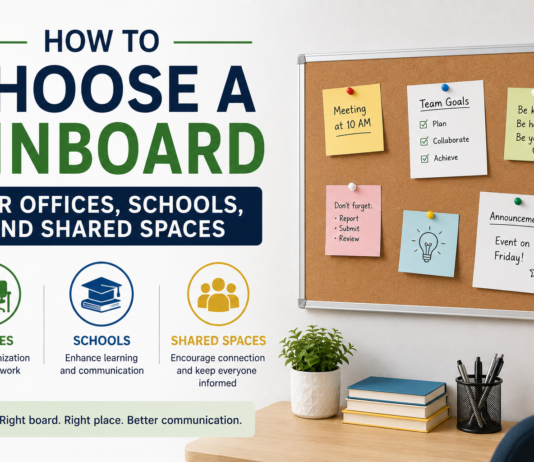 How to Choose a Pinboard for Offices, Schools, and Shared Spaces Choose a Pinboard