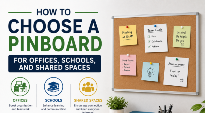 How to Choose a Pinboard for Offices, Schools, and Shared Spaces Choose a Pinboard