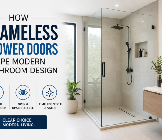 How Frameless Shower Doors Shape Modern Bathroom Design Frameless Shower Doors