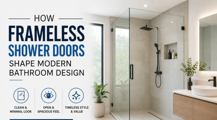 How Frameless Shower Doors Shape Modern Bathroom Design Frameless Shower Doors