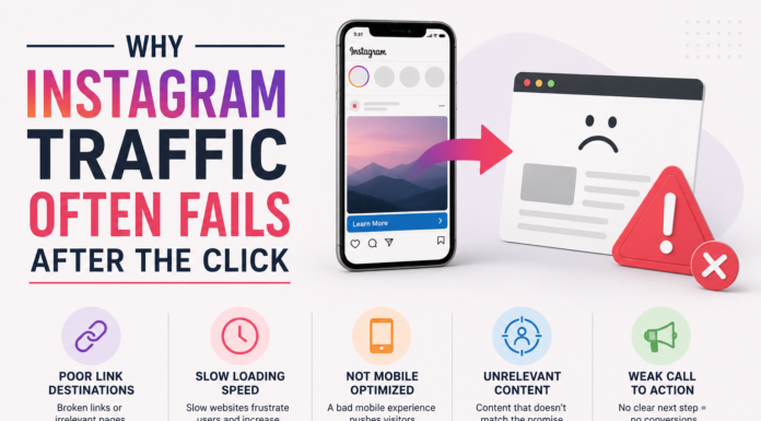 Why Instagram Traffic Often Fails After the Click Instagram Traffic Often Fails After the Click