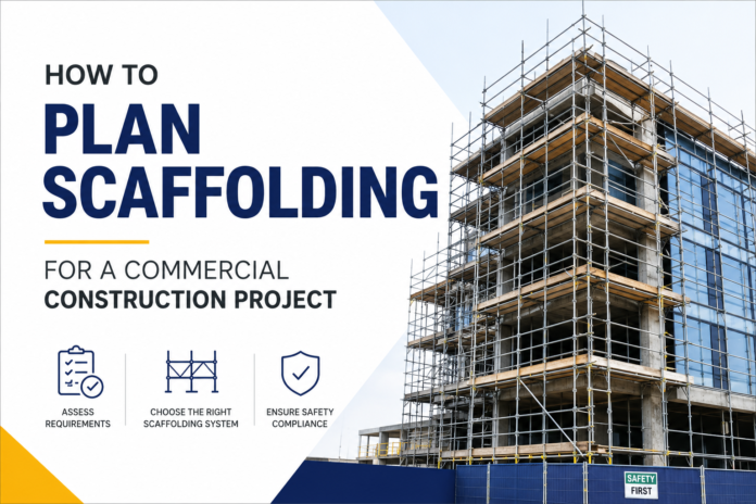 Plan Scaffolding for a Commercial Construction Project