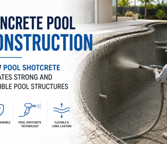 Concrete Pool Construction: How Pool Shotcrete Creates Strong and Flexible Pool Structures Concrete Pool Construction