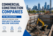 Commercial Construction Companies in Melbourne Are Rethinking How Projects Begin Below Ground Commercial Construction Companies in Melbourne