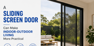 A Sliding Screen Door Can Make Indoor-Outdoor Living More Practical Sliding Screen Door