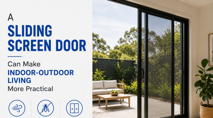 A Sliding Screen Door Can Make Indoor-Outdoor Living More Practical Sliding Screen Door