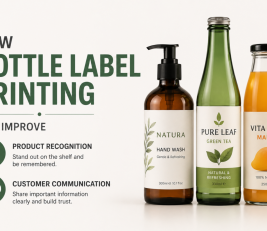 How Bottle Label Printing Can Improve Product Recognition and Customer Communication Bottle Label Printing