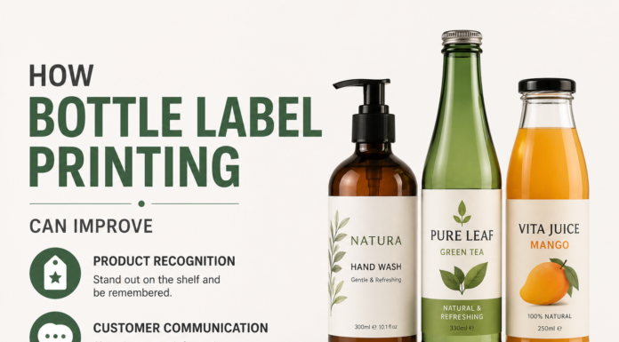 How Bottle Label Printing Can Improve Product Recognition and Customer Communication Bottle Label Printing
