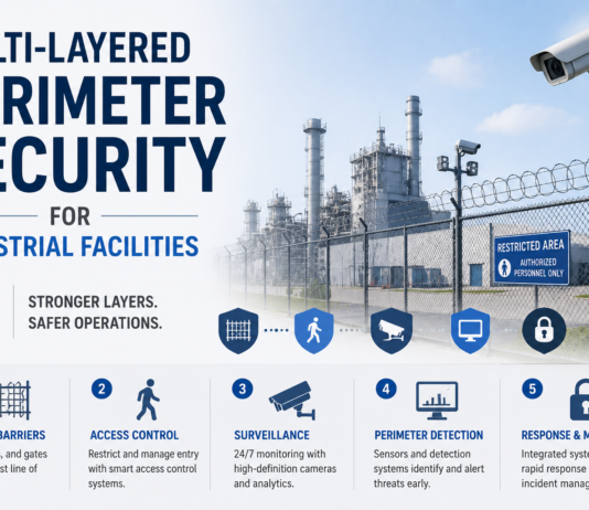 Multi-Layered Perimeter Security for Industrial Facilities Multi-Layered Perimeter Security for Industrial Facilities