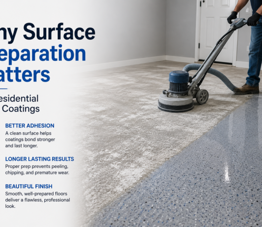 Why Surface Preparation Matters for Residential Floor Coatings Surface Preparation Matters