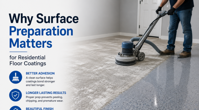 Why Surface Preparation Matters for Residential Floor Coatings Surface Preparation Matters