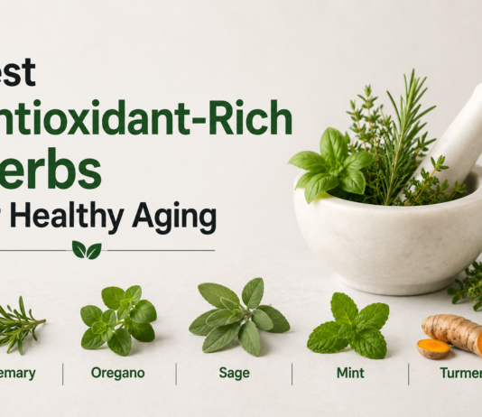 Best Antioxidant-Rich Herbs for Healthy Aging Antioxidant-Rich Herbs