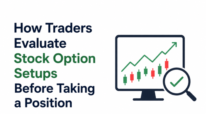 How Traders Evaluate Stock Option Setups Before Taking a Position How Traders Evaluate Stock Option Setups