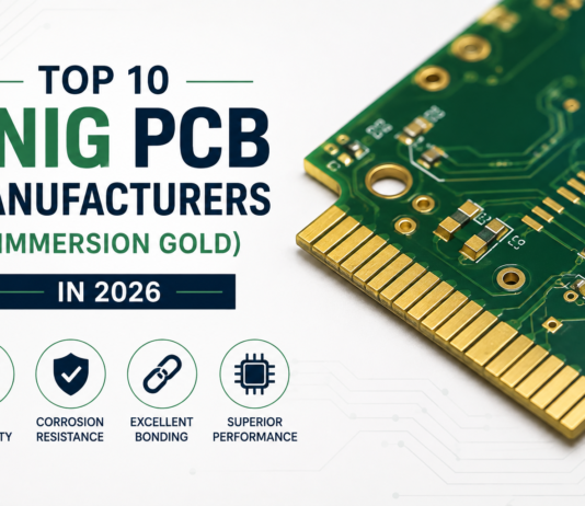 Top 10 ENIG PCB Manufacturers (Immersion Gold) in 2026 ENIG PCB Manufacturers