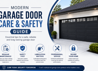 Modern Garage Door Care & Safety Guide Eddie
