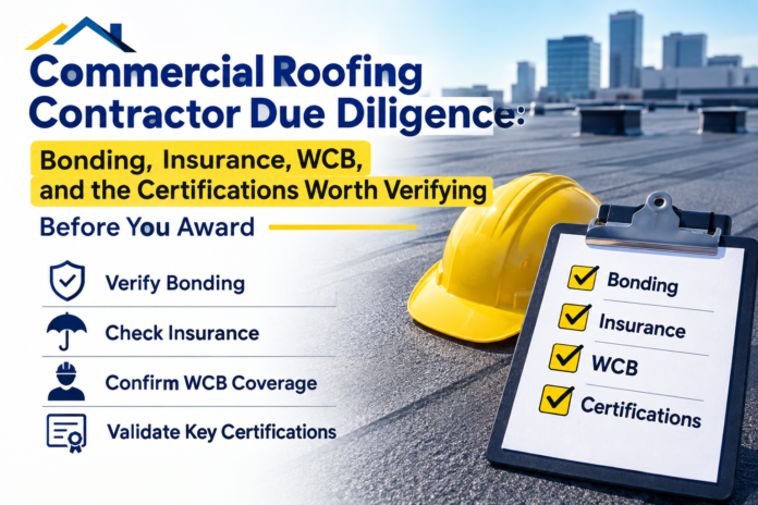 image Commercial Roofing Contractor Due Diligence