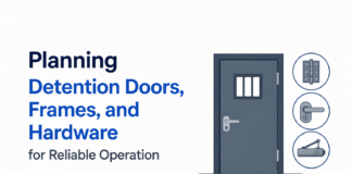 Planning Detention Doors, Frames, and Hardware for Reliable Operation Planning Detention Doors