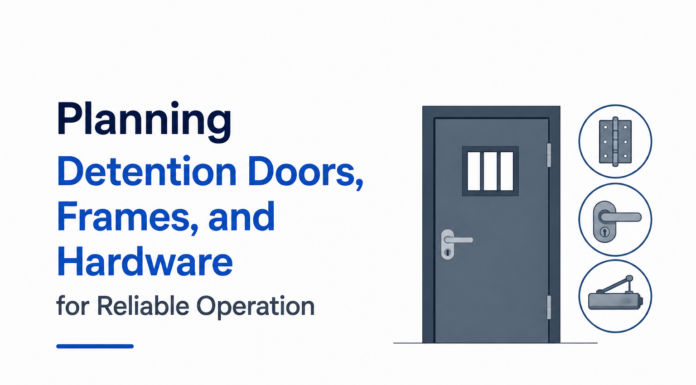 Planning Detention Doors, Frames, and Hardware for Reliable Operation Planning Detention Doors