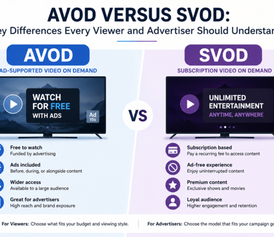 AVOD Versus SVOD: Key Differences Every Viewer and Advertiser Should Understand AVOD Versus SVOD