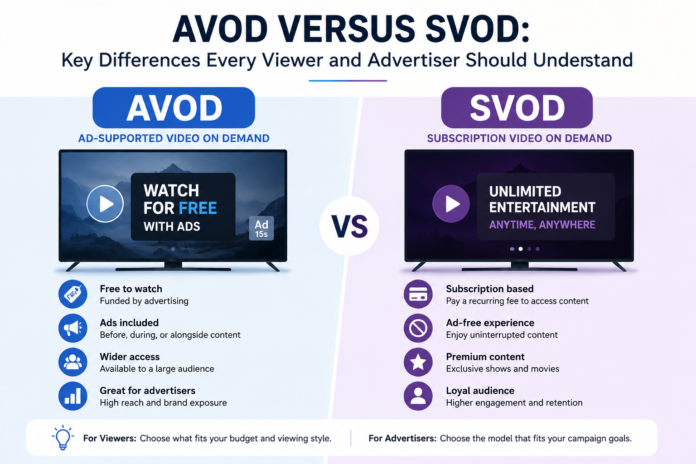 AVOD Versus SVOD