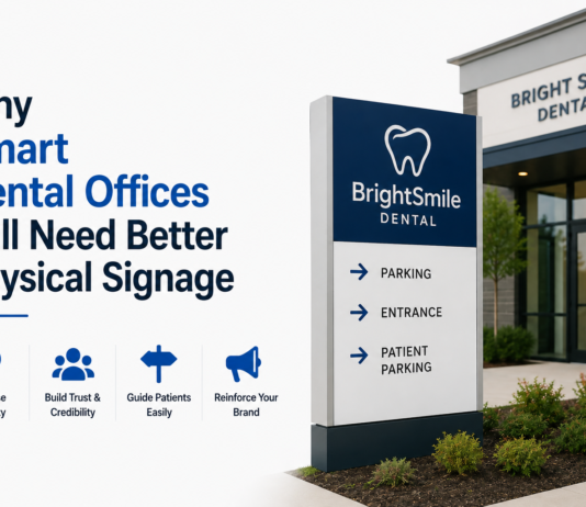 Why Smart Dental Offices Still Need Better Physical Signage Smart Dental Offices Still Need Better Physical Signage