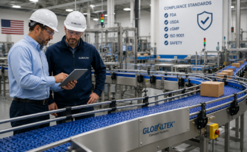 How U.S. Facilities Select GLOBALTEK® Conveyor Systems for Compliance GLOBALTEK® Conveyor Systems