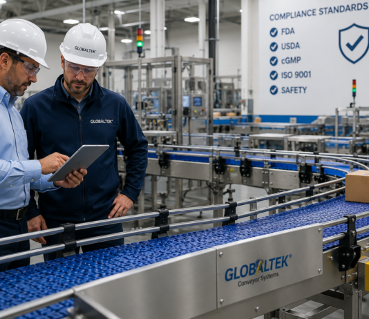 How U.S. Facilities Select GLOBALTEK® Conveyor Systems for Compliance GLOBALTEK® Conveyor Systems