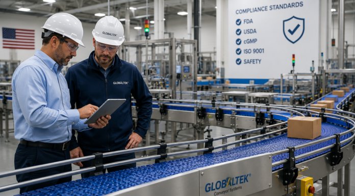 How U.S. Facilities Select GLOBALTEK® Conveyor Systems for Compliance GLOBALTEK® Conveyor Systems