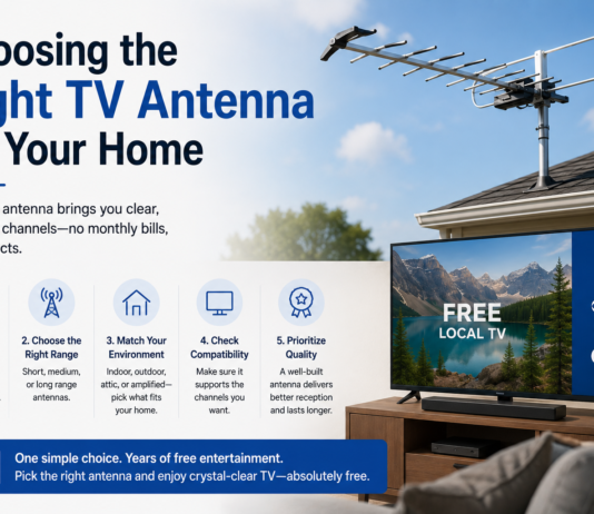 Choosing the Right TV Antenna for Your Home Choosing the Right TV Antenna for Your Home