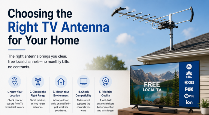 Choosing the Right TV Antenna for Your Home Choosing the Right TV Antenna for Your Home