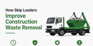 How Skip Loaders Improve Construction Waste Removal Loaders Improve Construction Waste Removal