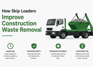 How Skip Loaders Improve Construction Waste Removal Loaders Improve Construction Waste Removal