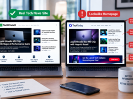 How to Tell Real Tech News Sites From Lookalike Homepages Real Tech News Sites