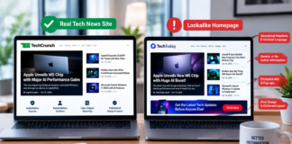 How to Tell Real Tech News Sites From Lookalike Homepages Real Tech News Sites