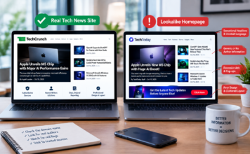 How to Tell Real Tech News Sites From Lookalike Homepages Real Tech News Sites