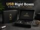 USB Rigid Boxes for Safe Storage and Product Protection USB Rigid Boxes