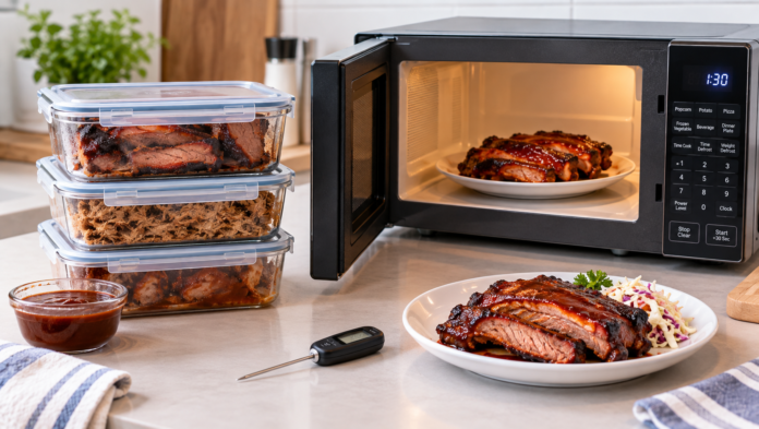 Store and Reheat Barbecue