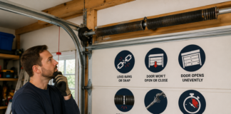 Signs You Need a New Garage Door Spring New Garage Door Spring