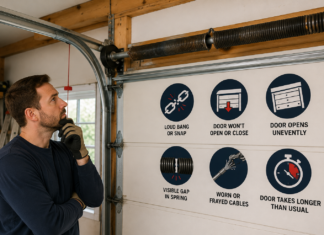 Signs You Need a New Garage Door Spring New Garage Door Spring