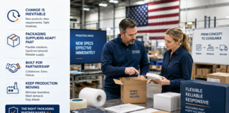 What Happens When Production Changes Overnight? How Packaging Suppliers Help U.S. Manufacturers Adapt Packaging Suppliers Help U.S. Manufacturers