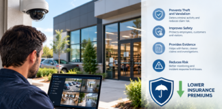How Security Cameras Lower Business Insurance Premiums Security Cameras Lower Business Insurance Premiums