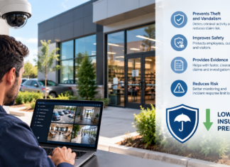 How Security Cameras Lower Business Insurance Premiums Security Cameras Lower Business Insurance Premiums