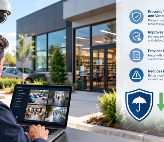 How Security Cameras Lower Business Insurance Premiums Security Cameras Lower Business Insurance Premiums