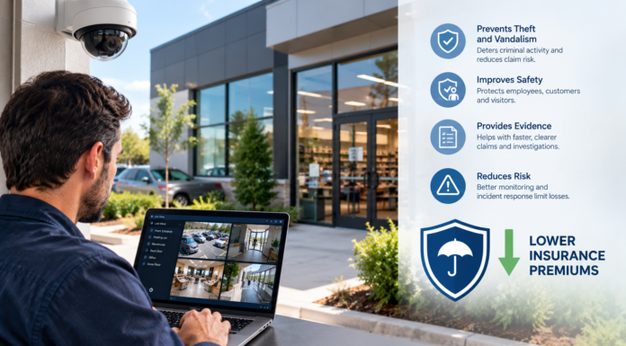 How Security Cameras Lower Business Insurance Premiums Security Cameras Lower Business Insurance Premiums