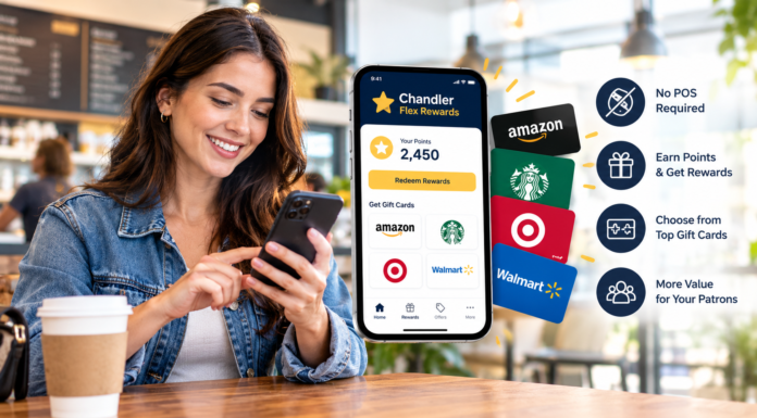Why Chandler Flex Rewards Is the Best Rewards App That Doesn’t Need Your POS and Gives Patrons Gift Cards Chandler Flex Rewards