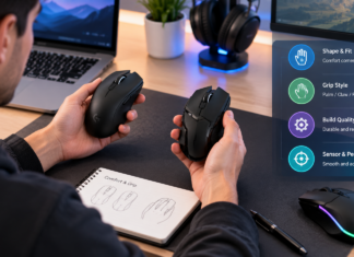 Choosing a Gaming Mouse: Check the Shape Before the Specification Sheet Choosing a Gaming Mouse