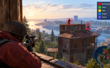 Rust Cheats Make Roof Campers Easier to Spot Rust Cheats Make Roof Campers