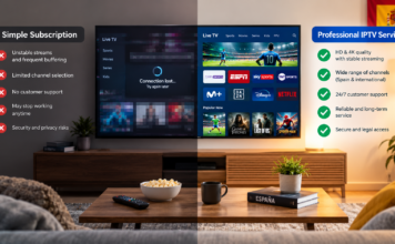 IPTV en España: qué diferencia a un servicio profesional de una simple suscripción IPTV en España